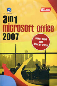 3 in 1 Microsoft office 2007