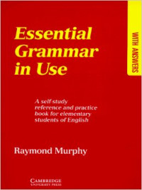 Image of Essential Grammar in Use