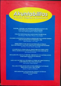 Jurnal Ilmiah Akuntansi (Akuntabilitas) VOL 6 NO.2