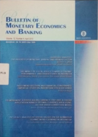 Bulletin of Monetary Economics and Banking VOL 12 NO.4