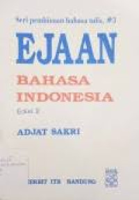 Image of Ejaan Bahasa Indonesia Ed.2