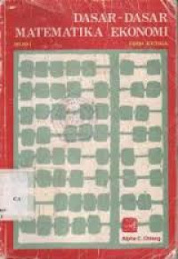 Image of Dasar-Dasar Matematika Ekonomi Jilid 1 Edisi Ke 3