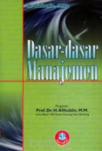 Dasar - Dasar Manajemen