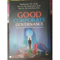 Image of Good corporate governance teori dan implementasi di indonesia