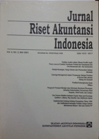 Jurnal Riset Akuntansi Indonesia VOL 4 NO.2