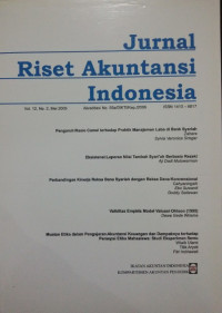 Jurnal Riset Akuntansi Indonesia VOL 12 NO.2