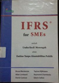 IFRS for SMEs - untuk  Usaha Kecil Menengah atau Entitas Tanpa Akuntabilistas Publik