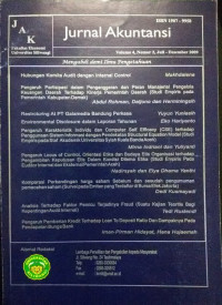 Jurnal Akuntansi (JAK) VOL 4 NO.2