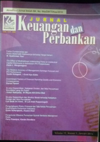 Jurnal Keuangan dan Perbankan VOL 15 NO.1