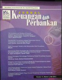 Jurnal Keuangan dan Perbankan VOL 17 NO.2