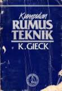 Image of Kumpulan Rumus Teknik K.Gieck