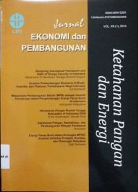 Jurnal Ekonomi dan Pembangunan VOL 20 NO.1