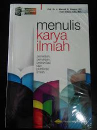 Image of Menulis karya Ilmiah Penelitian,penulisan , presentasi dan publikasi ilmiah