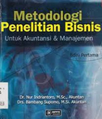 Meode penelitian Bisnis untuk Akuntansi dan Manajemen