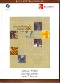 Image of Metode Desain & Analisis Sistem Edisi Internasional  edisi 6