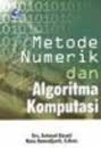 Metode Numerik dan Algoritma komputasi