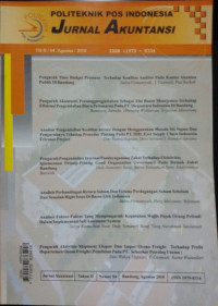 Jurnal Akuntansi VOL 2 NO.4