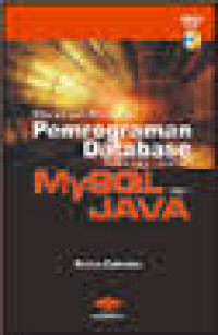 Image of Panduan Pemrograman Data Base menggunakan MYSQL dan JAVA