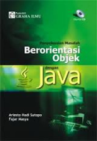 Image of Pemrogrman Berorientasi Objek dengan Java