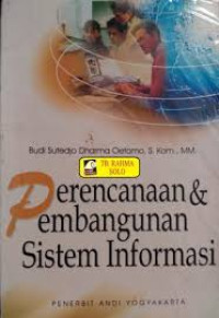 Image of Perencanaan & Pembangunan Sistem Informasi