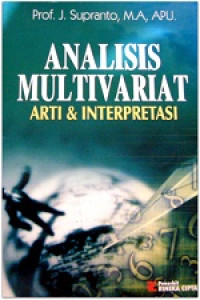 Analisis Multivariat Arti & Interprestasi