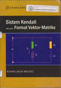 Sistem Kendali dengan format vektor - matriks