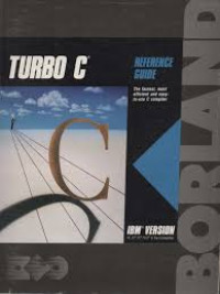 Image of Turbo C IBM Version PC,XT,XT True Compatibles