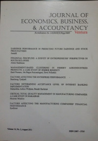 Journal of Economics, Business, & Accountancy (Ventura) VOL 14 NO.2