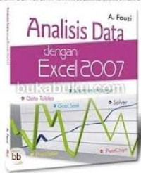 Image of Analisis Data dengan Excel 2007