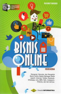 Image of Bisnis Online Mengenal, memuali , mengelola bisnis online melalui berbagai media seperti Internet , twiter , facebook , whatsapp. line . BBM , Part , Instagram, Pinteres dll
