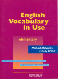 Image of English Vocabulary in use