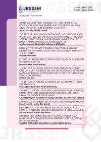 THE EFFECT OF AUDIT QUALITY AND FINANCIAL CONDITIONS ON GOING CONCERN AUDIT OPINION (STUDY ON FOOD AND BEVERAGE MANUFACTURING COMPANIES LISTED ON THE INDONESIA STOCK EXCHANGE)