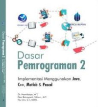 Image of Dasar - dasar Pemrograman 2 Implementasi Menggunakan Java C++, Matlab, Pascal
