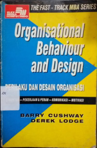 Organisational Behaviour and Design