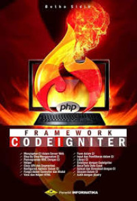 Framework Codeigniter menggunakan framework codeigniter