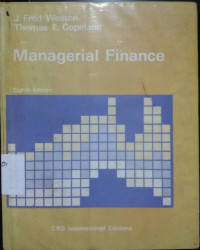 Managerial Finance - Eighth Edition