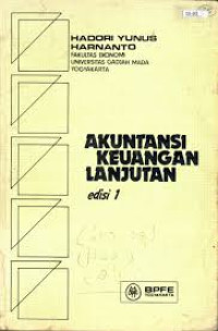 Akuntansi keuangan Lanjutan Edisi Ke-1