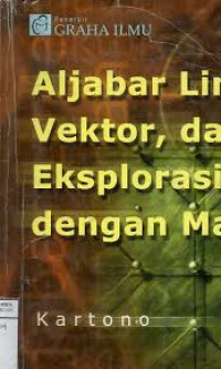 Image of Aljabar Linier,Vektor,dan Eksplorasinya dengan Maple
