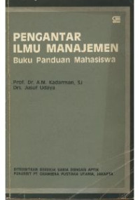 Pengantar Ilmu Manajemen Buku Panduan Mahasiswa