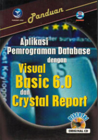 Aplikasi Pemrograman Database Dengan Visual Basic 6.0 dan Crystal Report