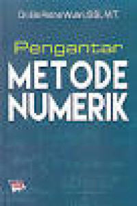 Metode Numerik untuk Teknik dengan penerapan pada komputer pribadi