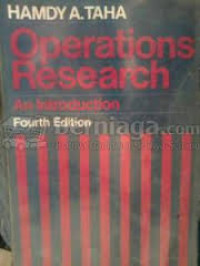 Operations Research An Introduction fourth edition