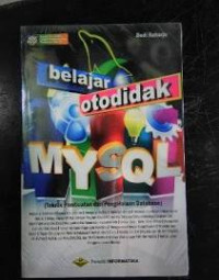 Belajar Otodidak MY SQL