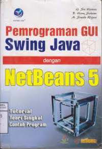 Pemrograman GUI swing java net beans 5 turorial teori singkat contoh program