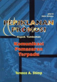 Periklanan Promosi asprk tambahan komunikasi pemasaran terpadu