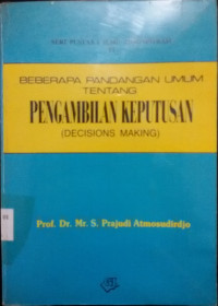 Pengambilan Keputusan