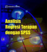 Analisis Regresi Terapan dengan SPSS