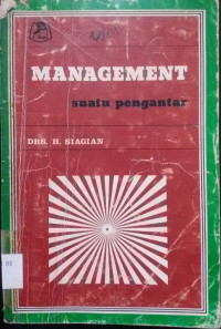 Management - Suatu Pengantar