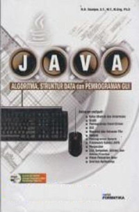 Java Algoritma struktur data dan pemrograman GUI