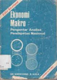 Image of Ekonomi Makro - Pengantar Analisa Pendapatan Nasional